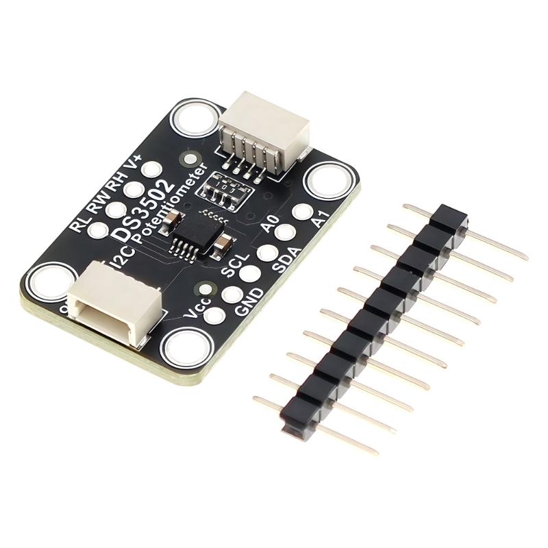 

High Resolution DS3502 8Bit Digital Potentiometer Module With I2C Interfaced And Nonvolatile Storage 1