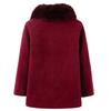 Grandma Autumn Short Jacket Fashionable Rich Lady Spring and Autumn Plus Wool Coat Elderly Female Mother Autumn and Winter Clothes