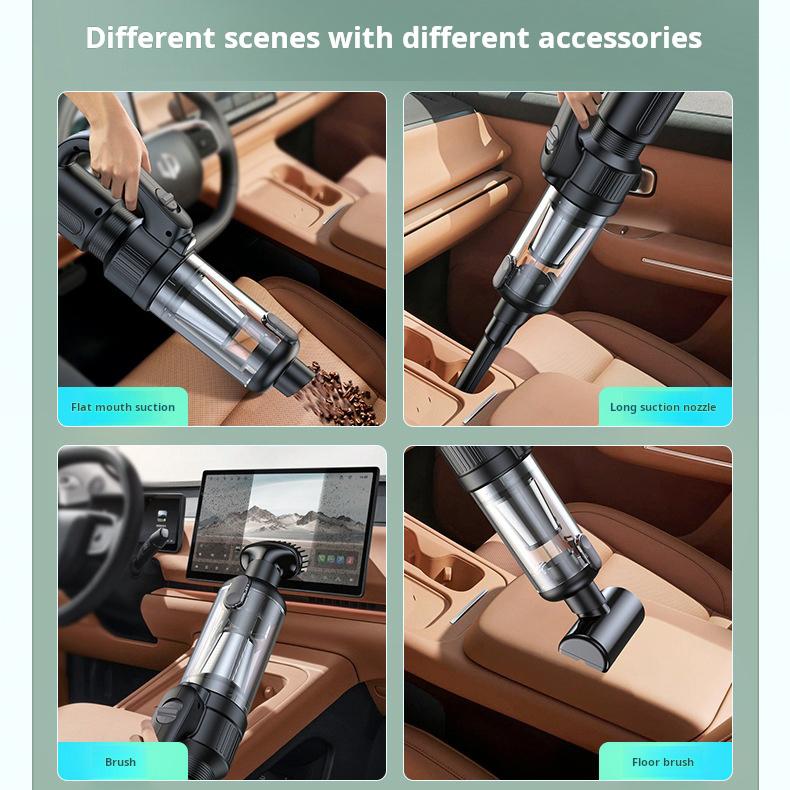 8000Pa Wireless Vacuum Cleaner Portable Strong Suction Dust Catcher Cordless Handheld Wet Dry Vacuum Cleaner Air Duster for Car