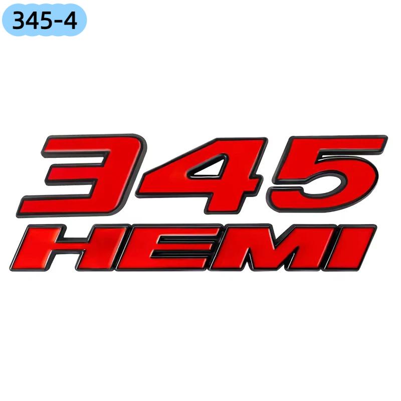 3D Metall 345 392 HEMI Emblem Dekor Aufkleber Für D-odg-e Ram 1500 C-aliber Nitro C-aravan A-venger Dart C-hallenger Zubehör