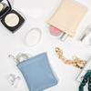 Clutch Mini Lipstick Kosmetikväska Godisfärg PU Läder Förvaringsväska Tampon Sanitetsdyna Påse Smyckesnyckel Hörlurar Organizer