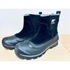Used Sorel Buxton Pull-on NM2738 Snow Boots Black 26cm