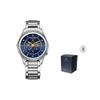 Ecology Drive Collection 100m Water Resistant Light Powered Quartz Movement Stainless Steel Strap EM0596-58W