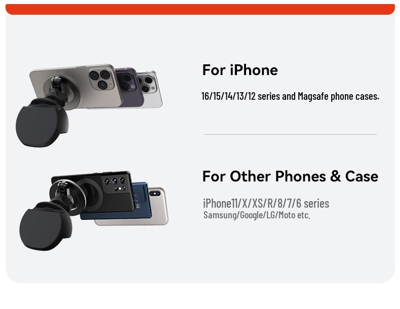 Tesla Model 3/Y Refreshed A-Pillar Mobile Phone Car Mount - Dedicated Navigation Accessory