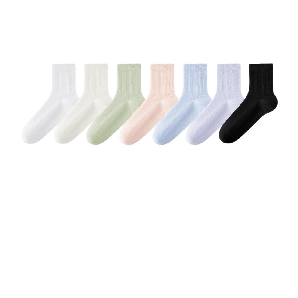 Shorts-style Summer Lightweight Mid-calf Socks with Breathable Mesh, Non-slip Design, Cool Feeling, Made of Mulberry Silk.
