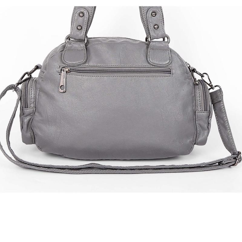 Women PU Shoulder Handbags Satchel Top-handle Dumpling Pack Crossbody Bags Phone Money Pack Schoudertassen Dames Groot