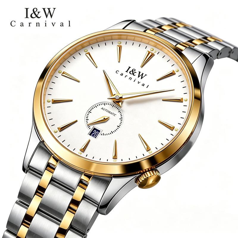 Montre Homme Mécanique Automatique Design Original IW Mouvement MIYOTA Montres Homme Étanche Calendrier Verre Saphir Reloj