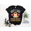 Just A Girl Who Loves Bearded Dragon Cute Reptile Lizard Lover T Shirt for Pogona Owner Birthday Present Funny Vintage Washed