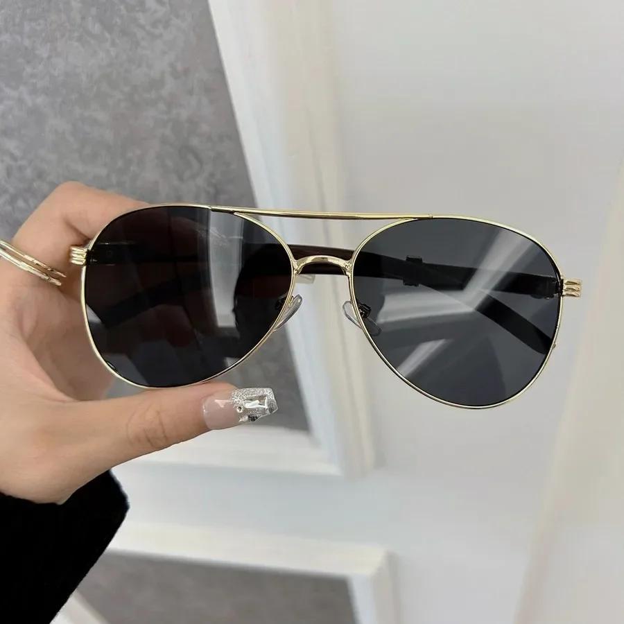 Lunettes de Soleil Design Carrées Minimalistes Femmes Hommes Monture Ronde Lunettes de Soleil Colorées Femme Homme Marque Mode