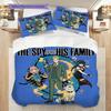 Set Copripiumino Stampato con Tema Spy × Family & Federe per Cuscino Uso Quotidiano Arredamento Camera da Letto-kwq387