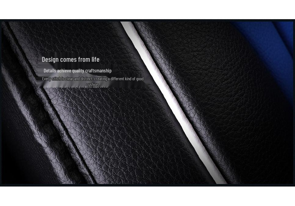 Universal Leather Car Seat Cover Set for Suzuki Tianyu SX4 Hatchback - Full Coverage, Four Seasons Use