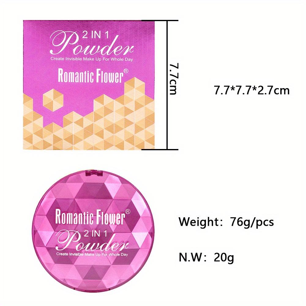 3 barevný dvouvrstvý bronzující pudr 2 v 1 voděodolný a potu odolný konturovací pudr Nose Shadow Powder Long Lasting Oil Control Shadow Powder