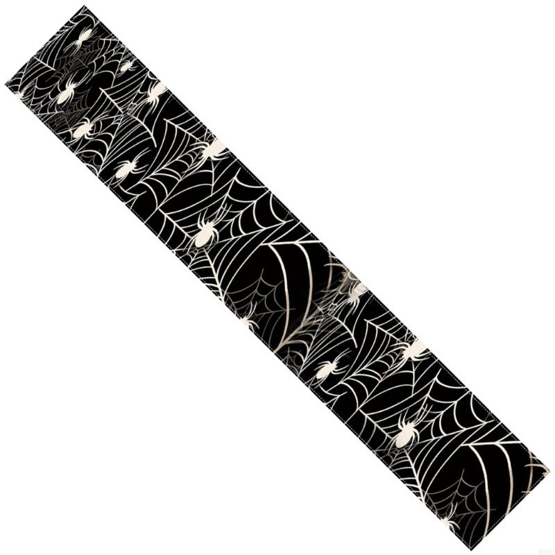 

Halloween Table Cover Spooky Pumpkin Skull Design Holiday Table Runner Decors 33 by 183