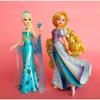 Wykwintna Pcv Księżniczka Frozen Elsa Anna Królewna Śnieżka Długie Włosy Lalka Księżniczki Dekoracja Domu