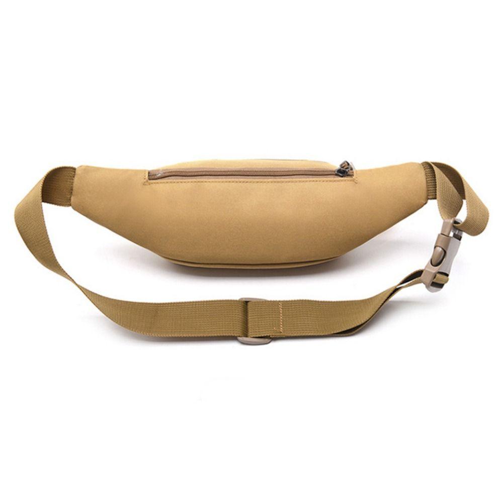 Large Capacity Sports Waist Bag Adjustable Running Fanny Pack Fashion Crossbody Bag  Running