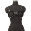 Sexspiel Offener BH-Gurt Frau Brust Fetisch Spiele Dessous SM Sklaven-BH Hebe-Sextoy-Kits PU-Leder Bondage-Ausrüstung 18+ Sex