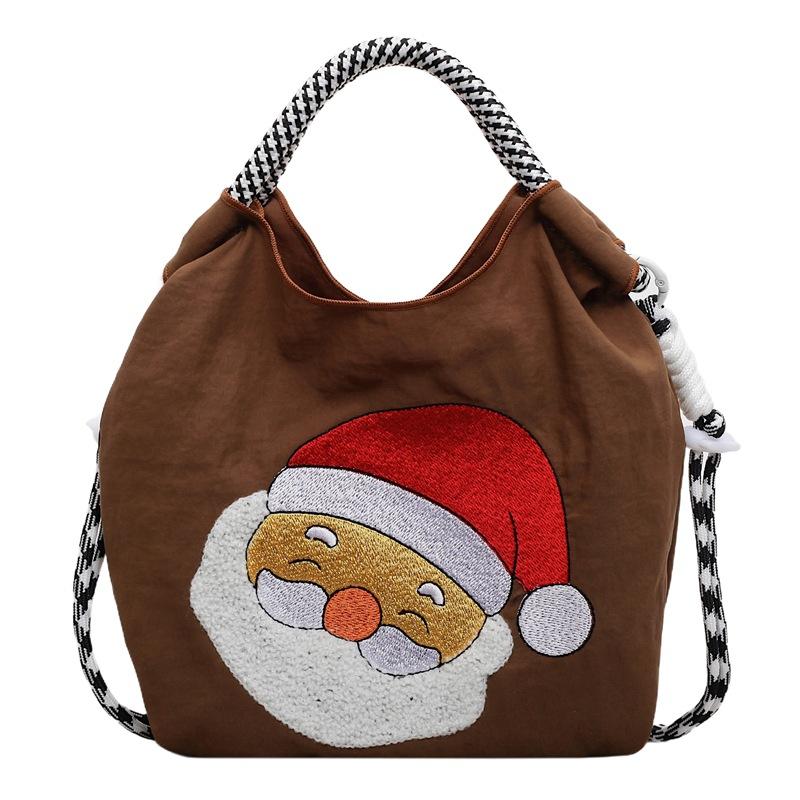 The same Santa Claus women's bag fashionable versatile small bag shoulder messenger bag girls handbag mini satchel
