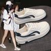 Thick-soled Women's New Autumn Versatile Shoes Increase Height and Show Feet Small Leisure Sports Students Soft-soled Versatile Board Shoes