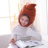 Funny Poop Shaped Headgear Short Plush Costume Hats Photo Props