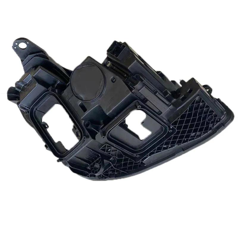 For Mercedes W213 E200 260 300 350L 2016-2019 Car LED Headlight Housing Shell Base Black Lamp House