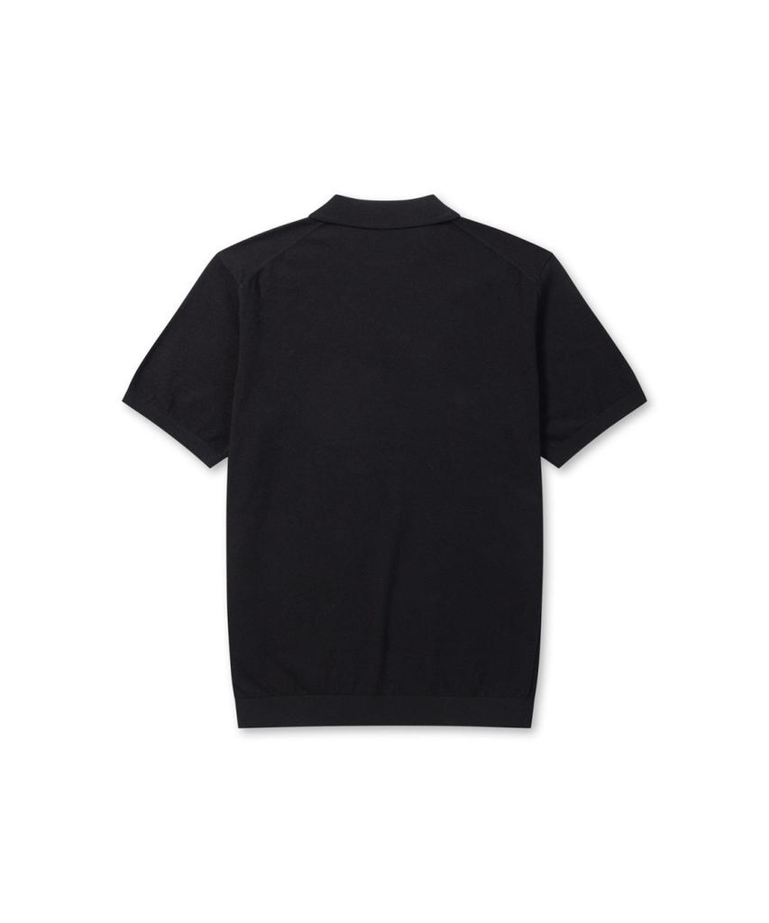 BRENTWOOD [Griffiths] Washable Polo Neck Sweater Brwam26421Bkx