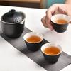 Simple Ceramic Portable Travel Tea Set, Outdoor Kung Fu Teapot, Portable Teaware, 2026 New Style Tea Set