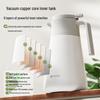 FEENIK316 Stainless Steel Large Capacity Insulated Hot Water Kettle with Simple Press Dispense for Home Use