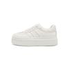 Augustine Small White Shoes Women's 2025 New Spring College Style Thick-soled White Casual Sports Board Shoes Ins