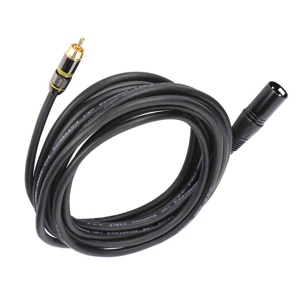 JORINDO XLR Male to RCA Male Cable Durable XLR to RCA Microphone Cable for Audio EquipmentJD6065 5M