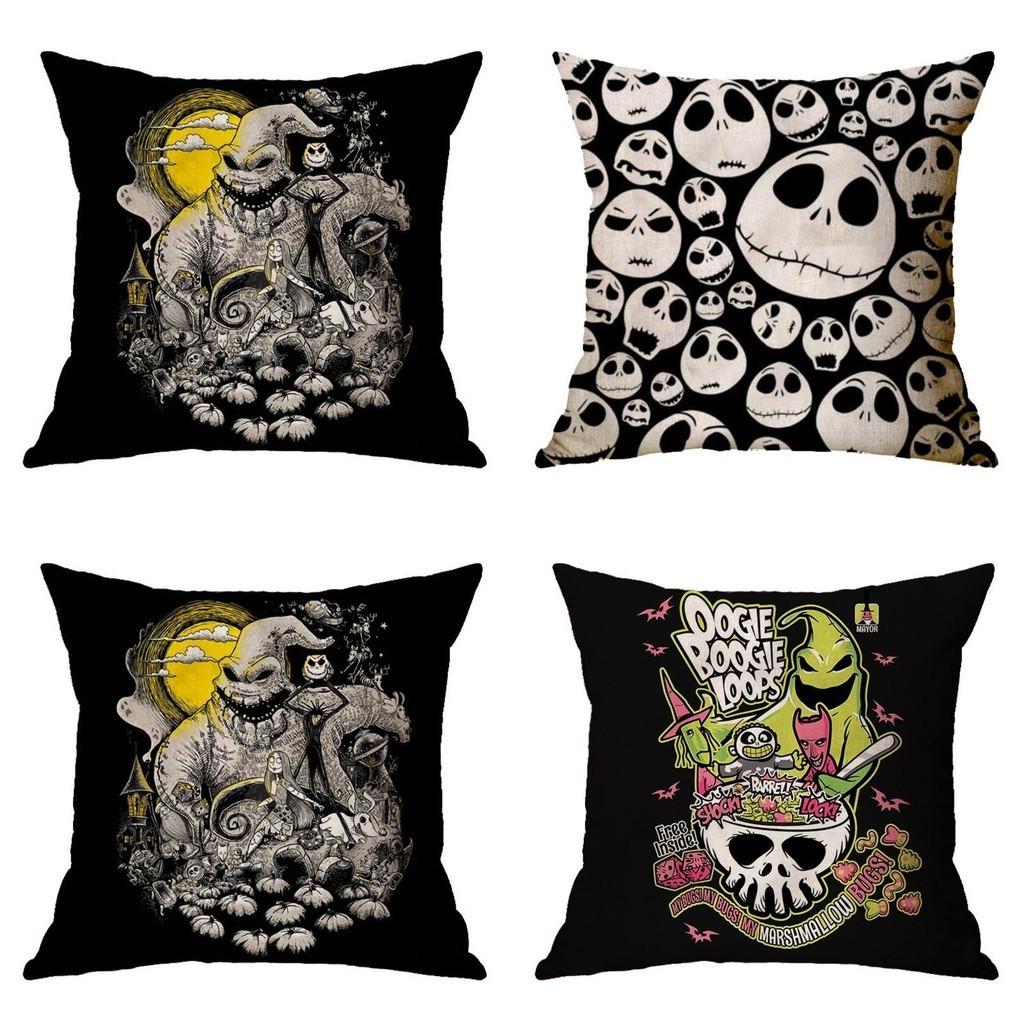 The Nightmare Before Christmas Cartoon Cushion Cover Perfect For Home Decor And Sofa