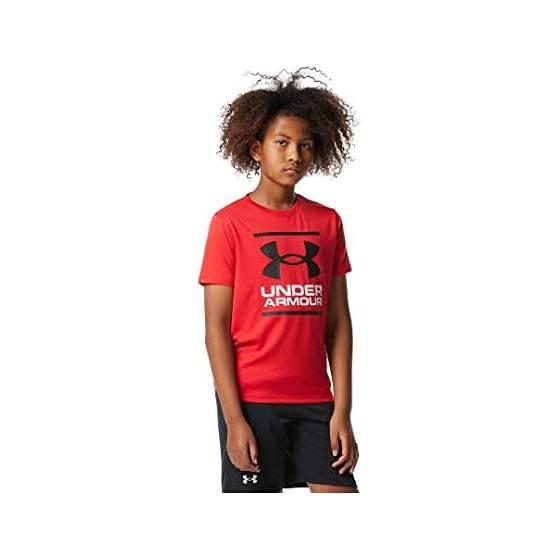 Under Armor Training T-Shirt UA Tech Short Sleeve T-Shirt and Shorts Set Boys