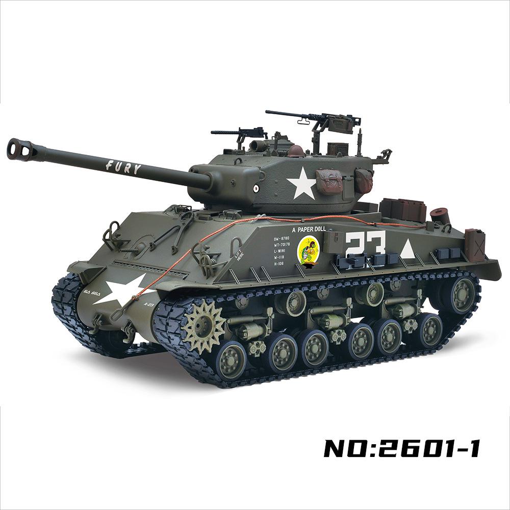 New Rc Battle Tank Wwii Us M4A3 Sherman Full Metal 1 16 Scale 2 4Ghz Remote Control Military Model For Adult Hobby Collectors