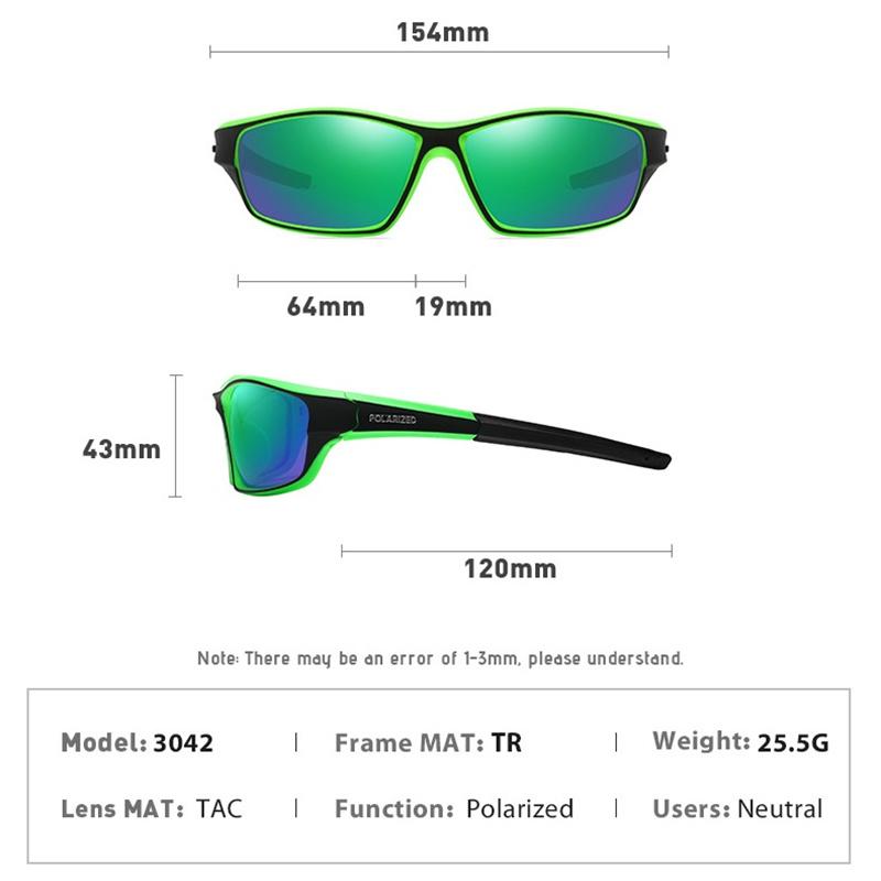 aoron Markendesign, Mode, bunter Rahmen, polarisierte Sonnenbrille, Outdoor, blendfrei, UV400, Fahrbrille, Fahrradbrille für Männer, Geschenke