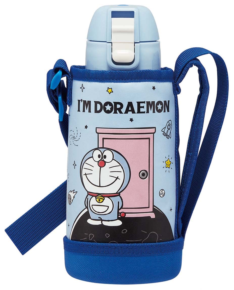 

Skater Water Bottle Doraemon Space Stroll 600ml with Cover KSTCH6-A