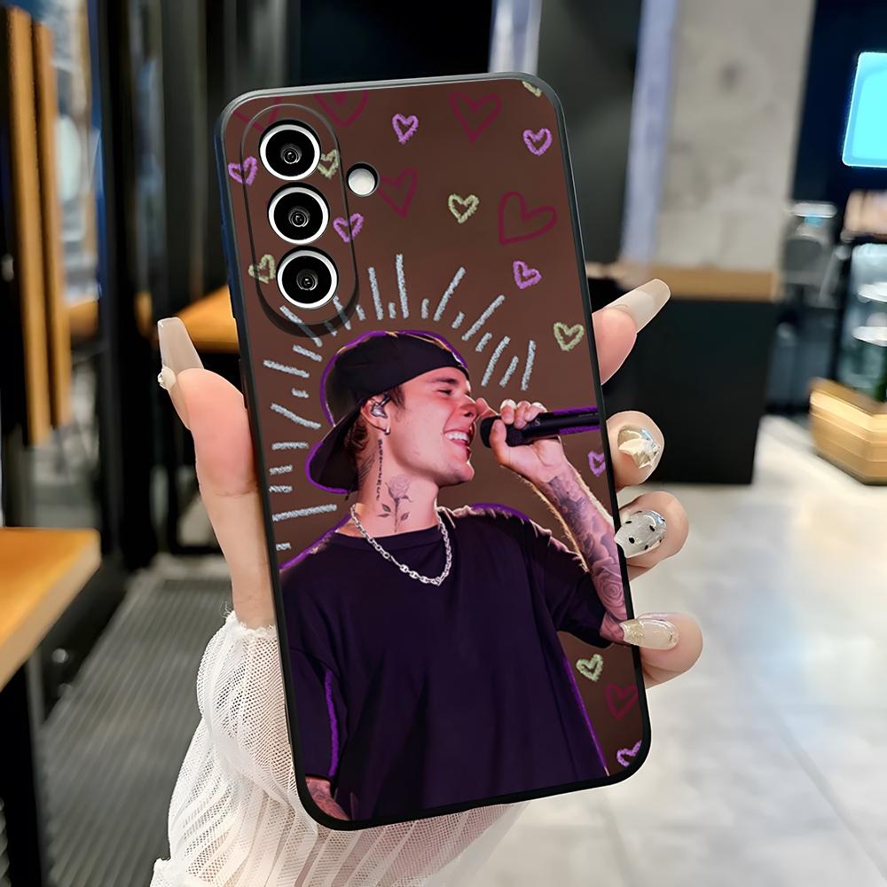 

Чехол для телефона Singer J-Justin B-Bieber для Samsung A25 A13 A33 5G A54 A36 A35 A56 A52 A14 Ударопрочный Мягкий чехол Samsung A24 4G