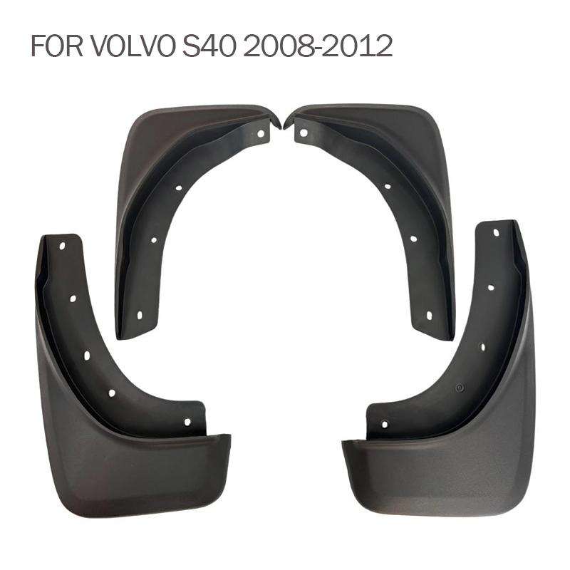 FOR VOLVO S40 Mud Flaps Guard Splash Mudguard Fender Mudflaps Car Accessories 4pcs 2008 2009 2010 2011 2012
