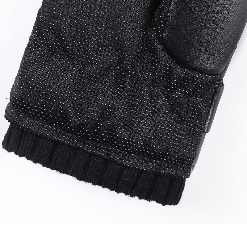 Winter Mens Fleece Gloves Cycling Motorcycling Electric Bike Touchscreen Warmth