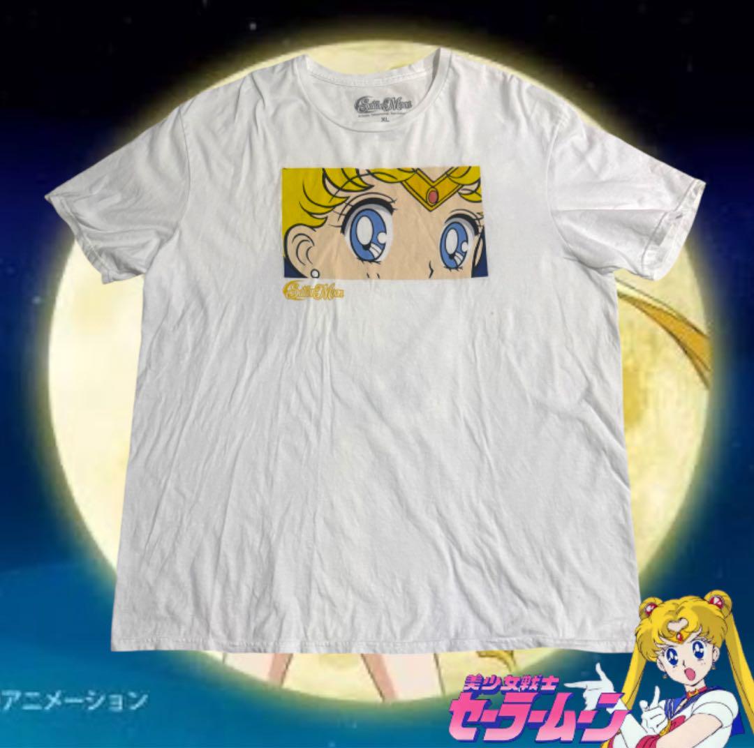

[Б/У] Трудно найти официальную футболку аниме «Сейлор Мун» из США