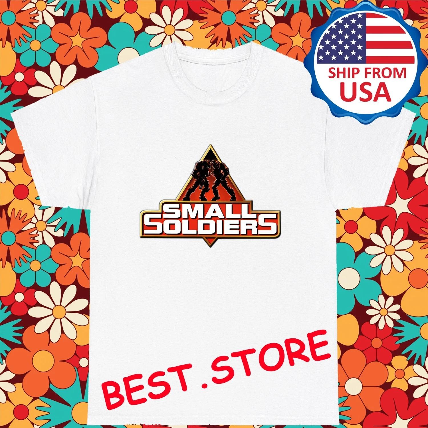Small Soldiers Action Comedy Movie Men s White Size S-5XL S