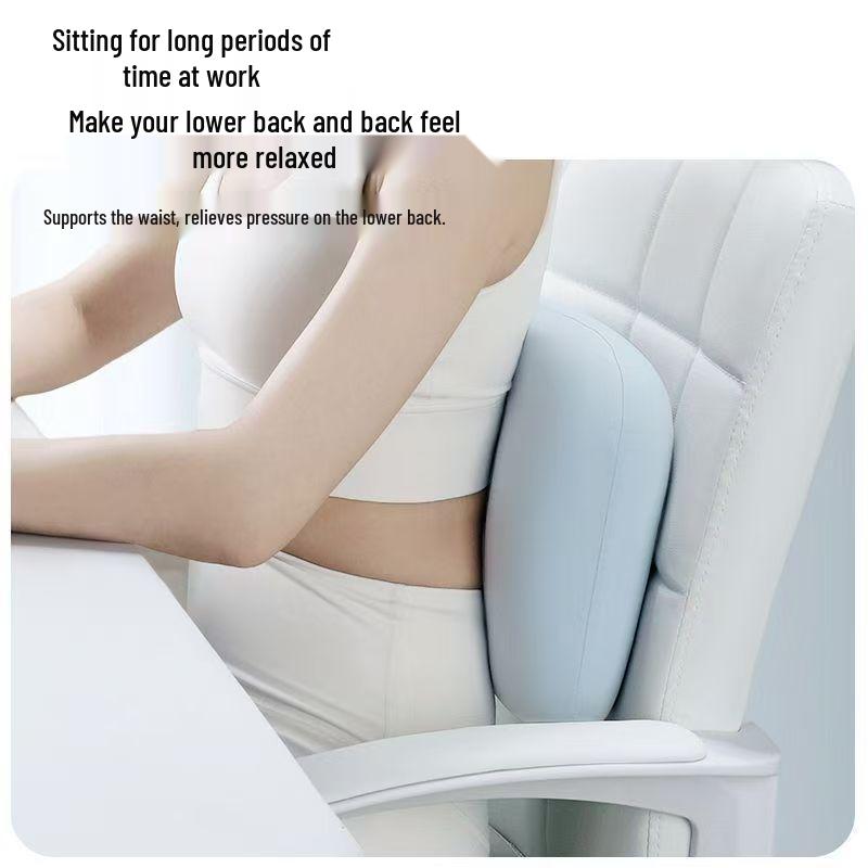 Portable Ice Silk Nap Pillow for Office & Students - Ideal for Summer Lunch Breaks