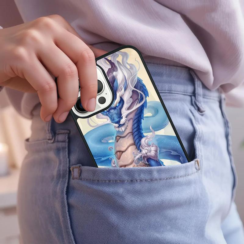 Asian Chinese Dragon Phone Case For iPhone 17 Air 15 16e 14 13 Pro Max Coque 12 11 Pro Max PLUS cover