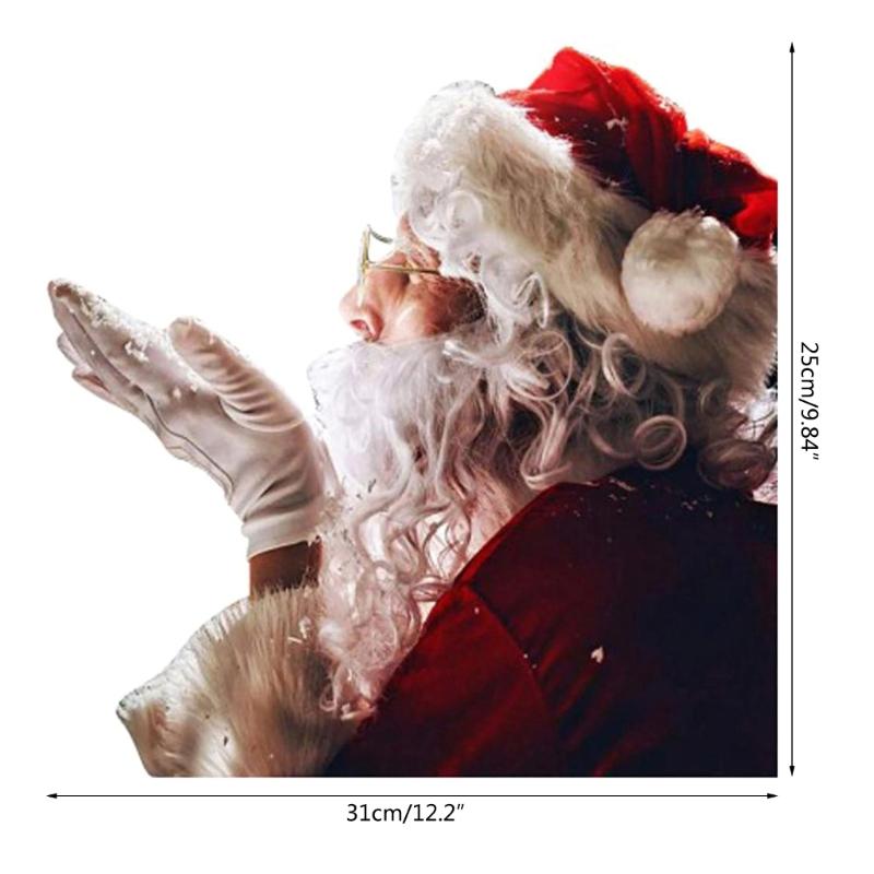 Funny Santa Claus Sticker Car Stickers Christmas Car Decorations 12-inch Length