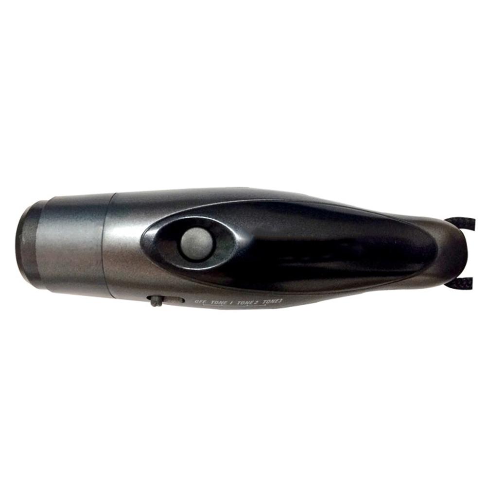 Professional Three Tone Electronic Whistle Referee Plastic Whistle for Outdoor Survival Sport Football серый