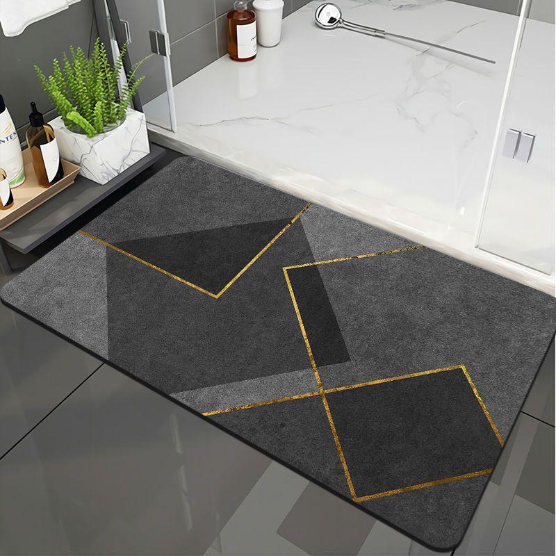Diatom Mud Bathroom, Bathroom Entrance, Kitchen Floor Mat, Anti Slip, Absorbent, Wear-resistant, Quick Drying Mat