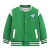Kids' Autumn/Winter Baseball Jacket - Boys' & Girls' Medium/Large Plus Velvet Spring/Fall/Winter Outerwear