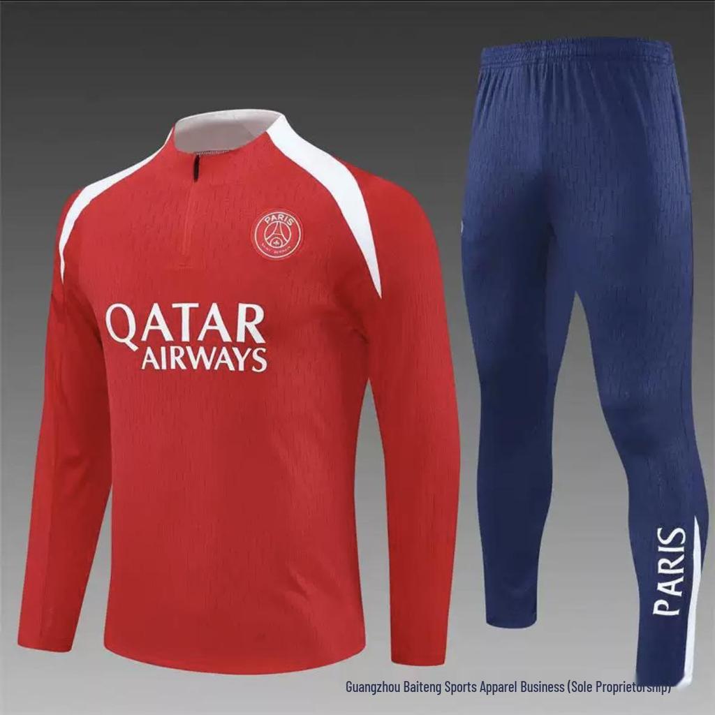 New Real Madrid Vs. Barcelona Adult Match Jersey and Training Suit Set 2526