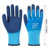 Thermal Fishing Gloves Two-Ply Thermal Lining Fully Coated Waterproof For Cold Weather Salt & Fresh Water For Kids