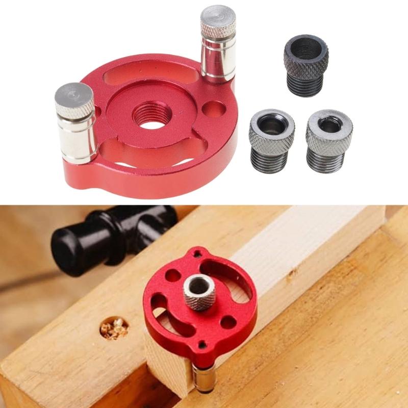 Professional Drill Guide Tool for Accurate Hole Drilling in Multiple Wood Type DIY Projects & Professional Carpentry Job