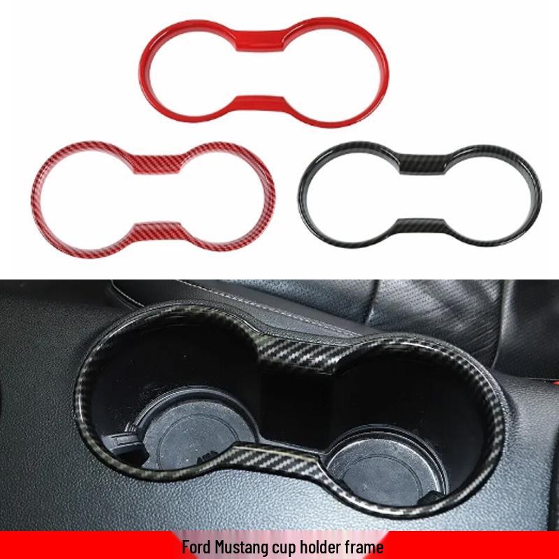 Ford Mustang 2015-2022 Cup Holder Cover Frame - Interior Accessory
