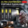 Magnetic LED Work Light Super Bright Rechargeable Portable Mini Flashlight for Outdoor Camping Car Repair Emergency